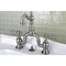 Kingston Brass KS7978AL English Country Bathroom Bridge Faucet, Brushed Nickel KS7978AL - alternate 4